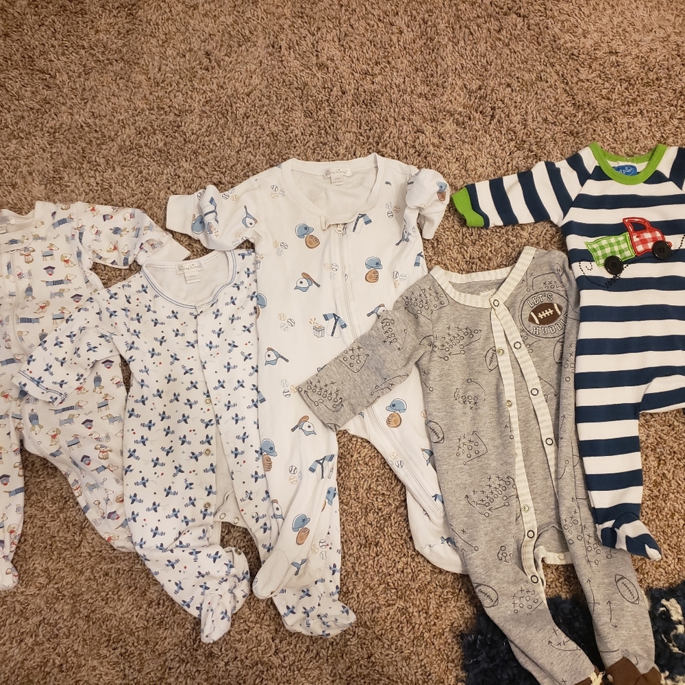 Baby Boy Pajamas - Size 3-6 Months